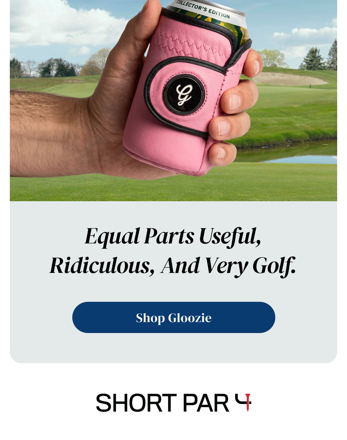 Equal parts useful, ridiculous, and very golf.