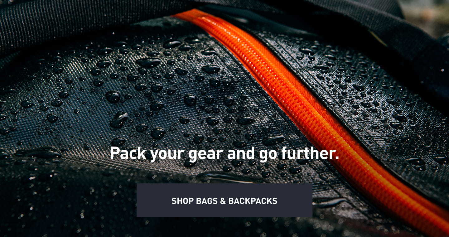Pack your gear and go further.