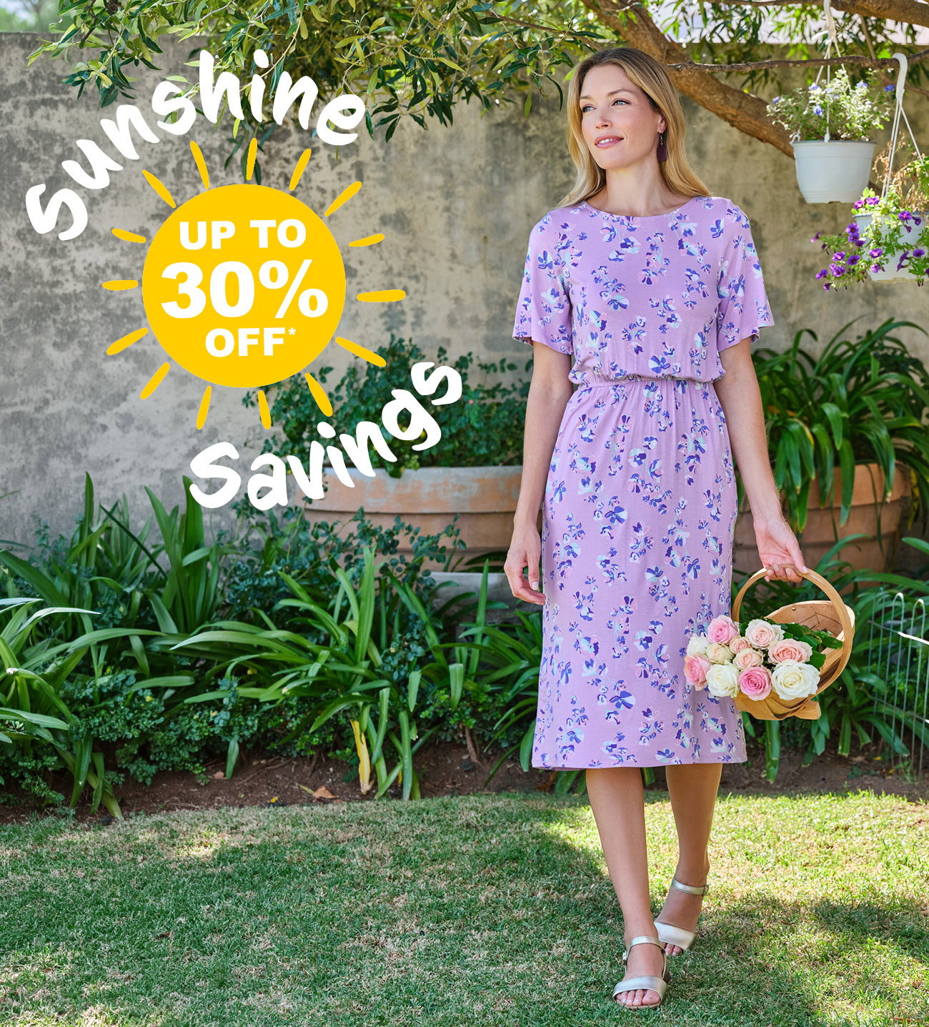 Sunshine Savings - Up to 30% off selected styles