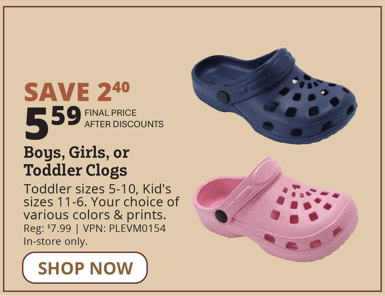 kids clogs