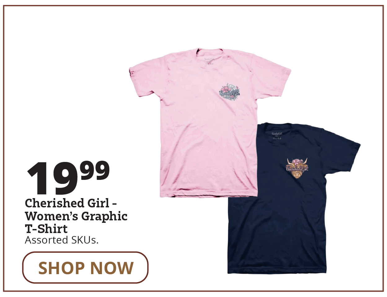 cherished womens tees