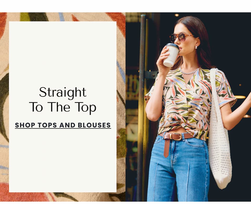 SHOP TOPS AND BLOUSES