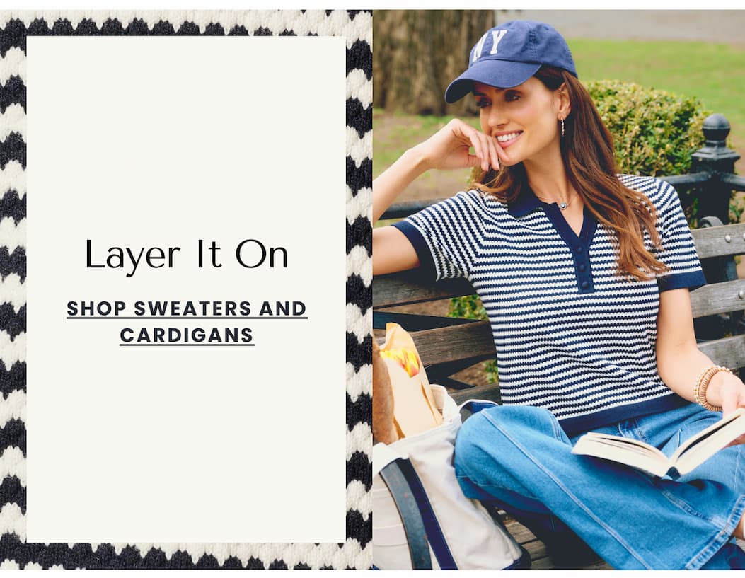 SHOP SWEATERS AND CARDIGANS