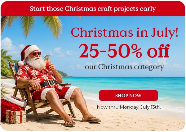 Christmas in July Sale
