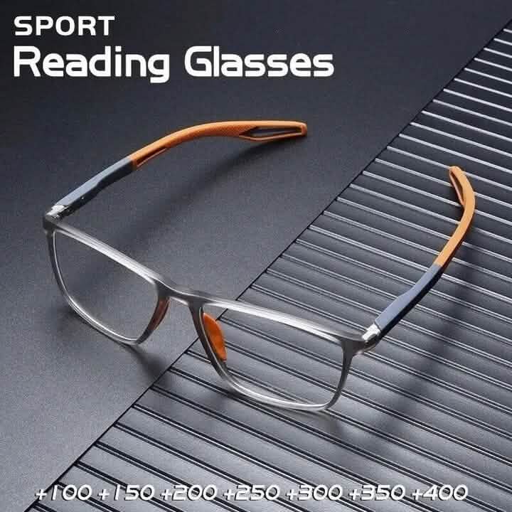 Image of Auto Zoom TR90 Frame Sports Reading Glasses