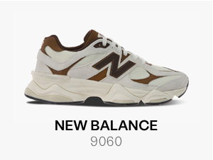 New Balance 9060 Sneakers in Chalk/Brown
