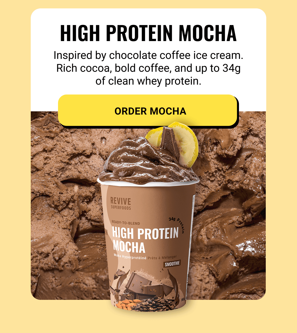 High Protein Mocha