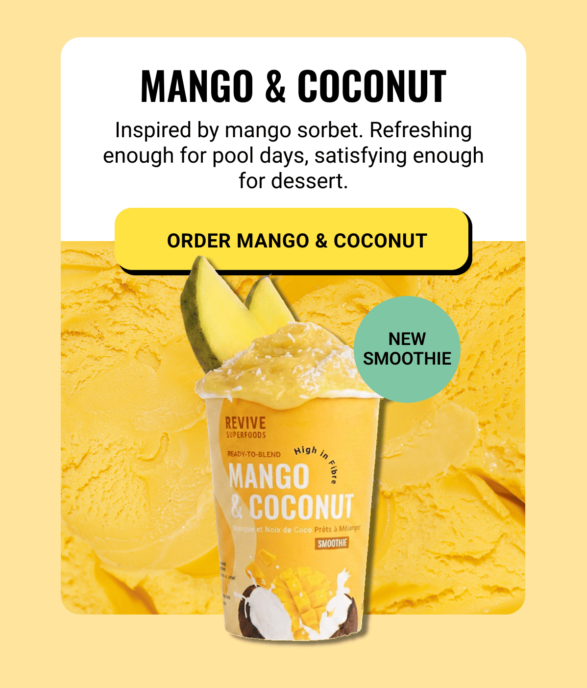 Mango & Coconut