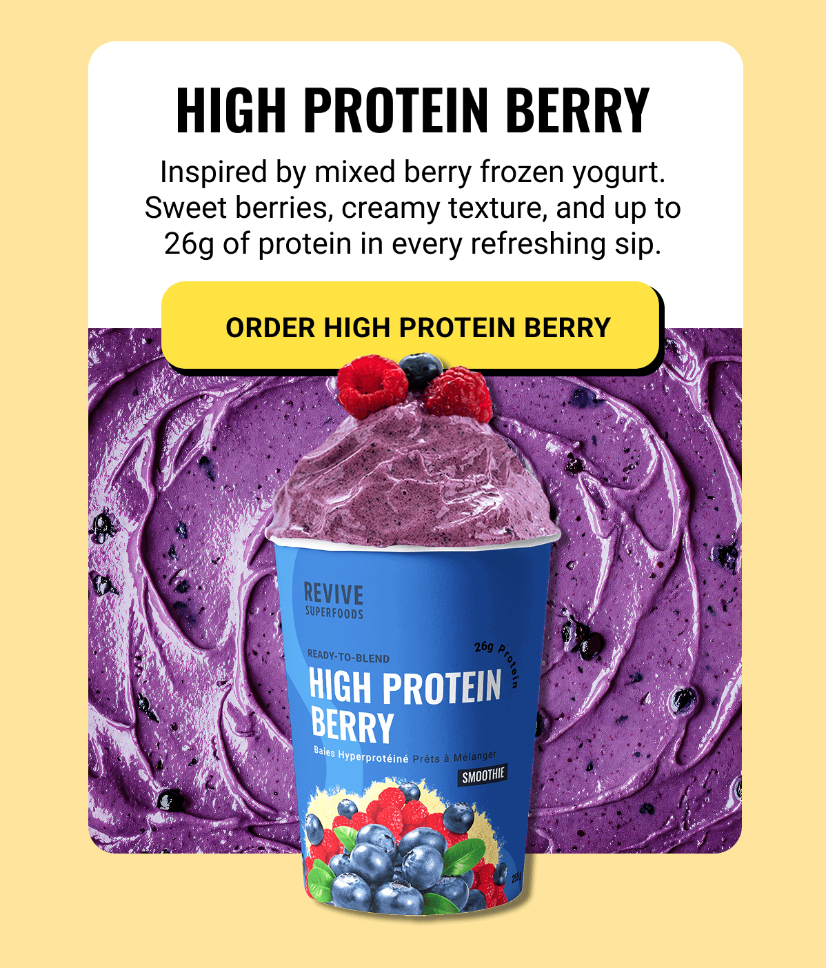 High Protein Berry