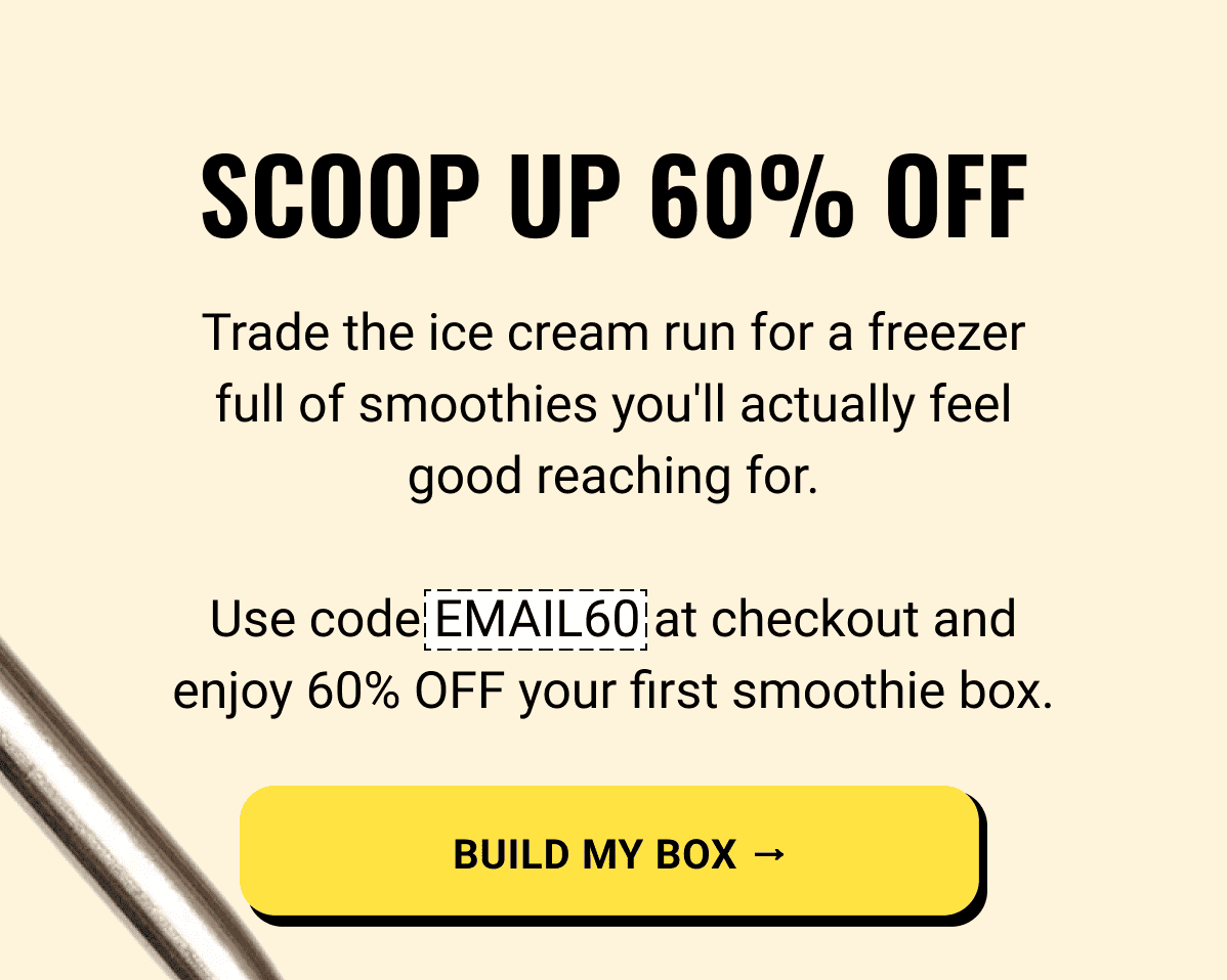 Save 60% OFF on your first order - CODE: EMAIL60
