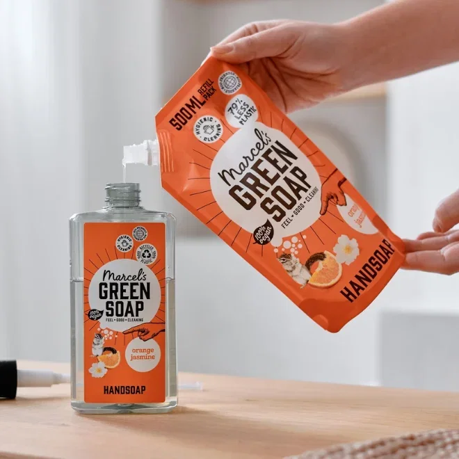 Marcel's Green Soap handzeep refill