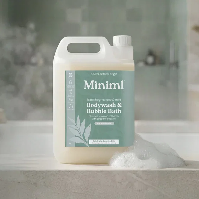 Miniml Body Wash & Bubble Bath 5L refill