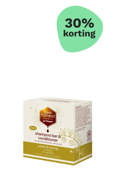 Bee Honest Shampoo & Conditioner Bar Jojoba & Honing