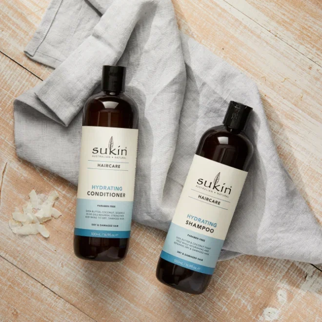 Sukin Hyrdating shampoo & conditioner