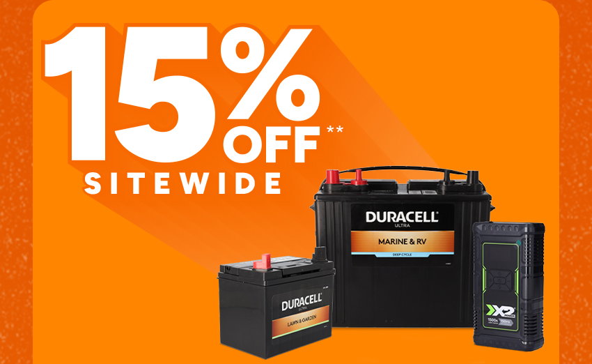 15% off Sitewide