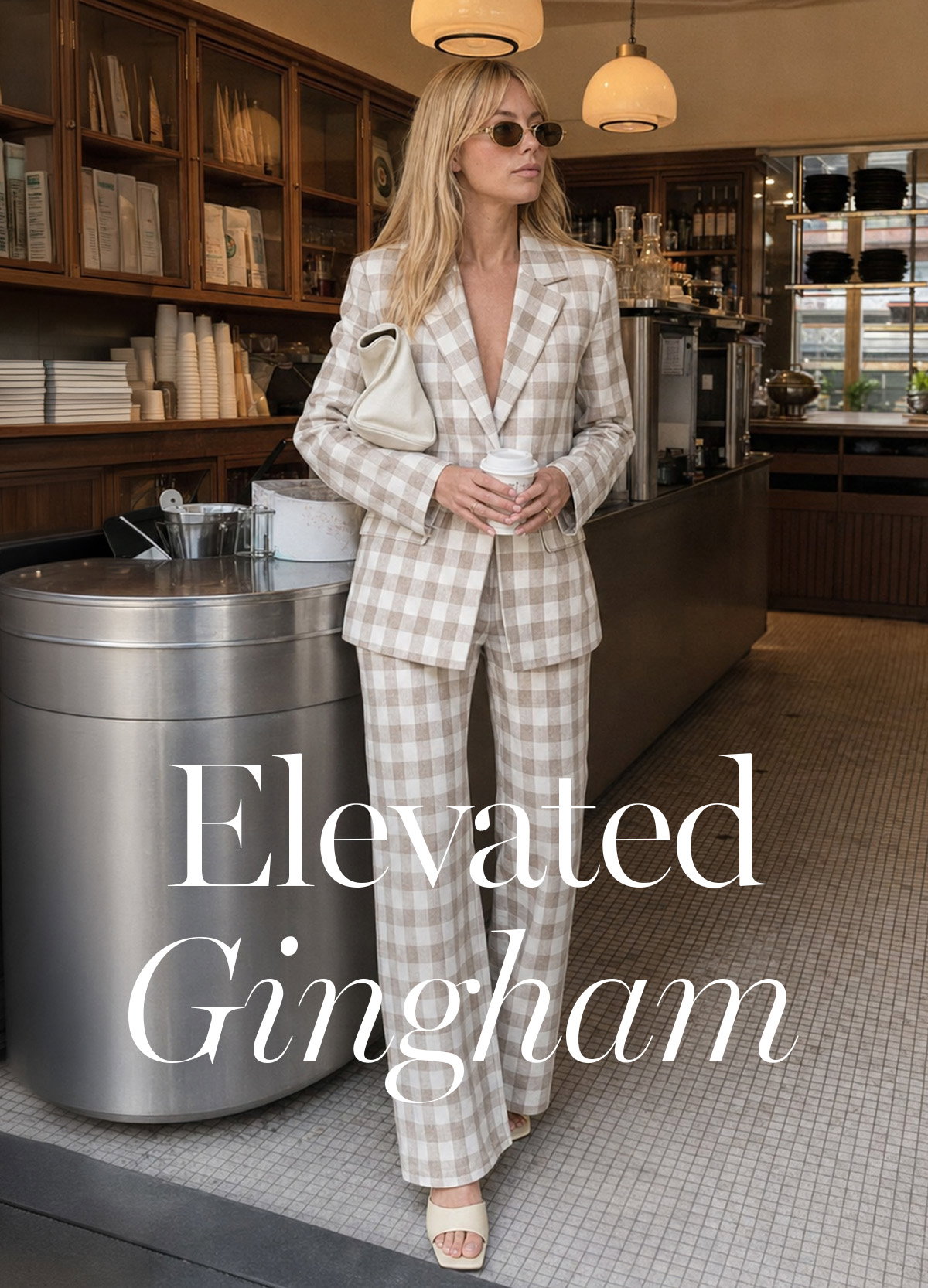 elevated gingham