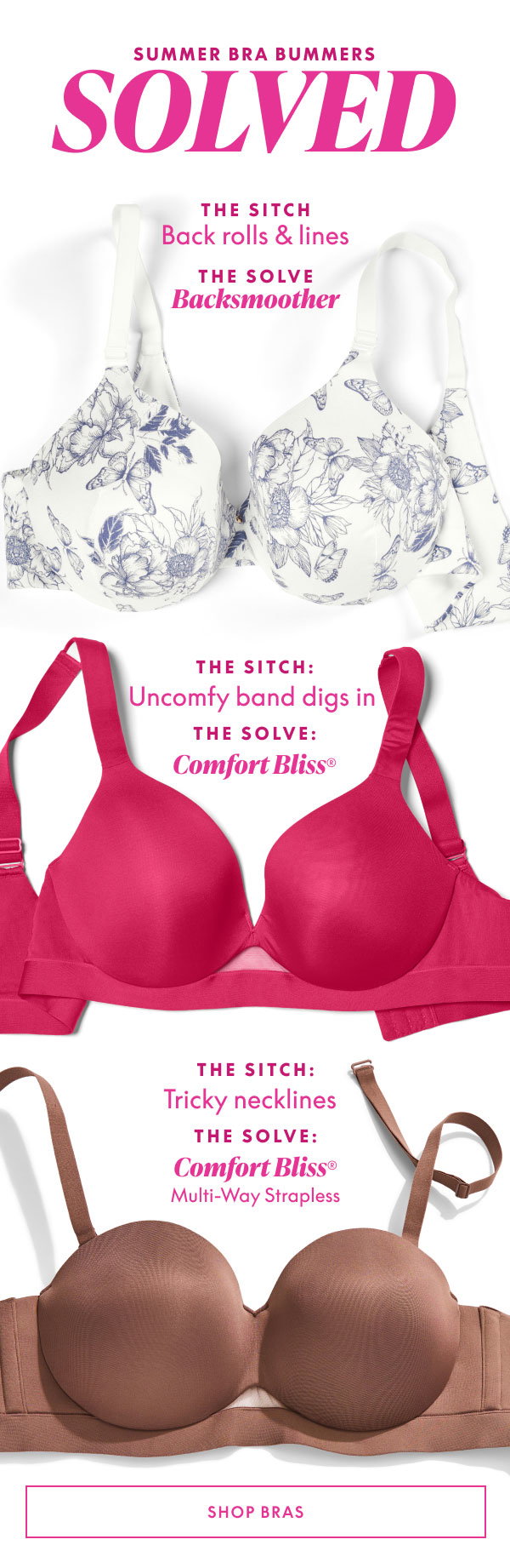 Bras Starting at $19.99