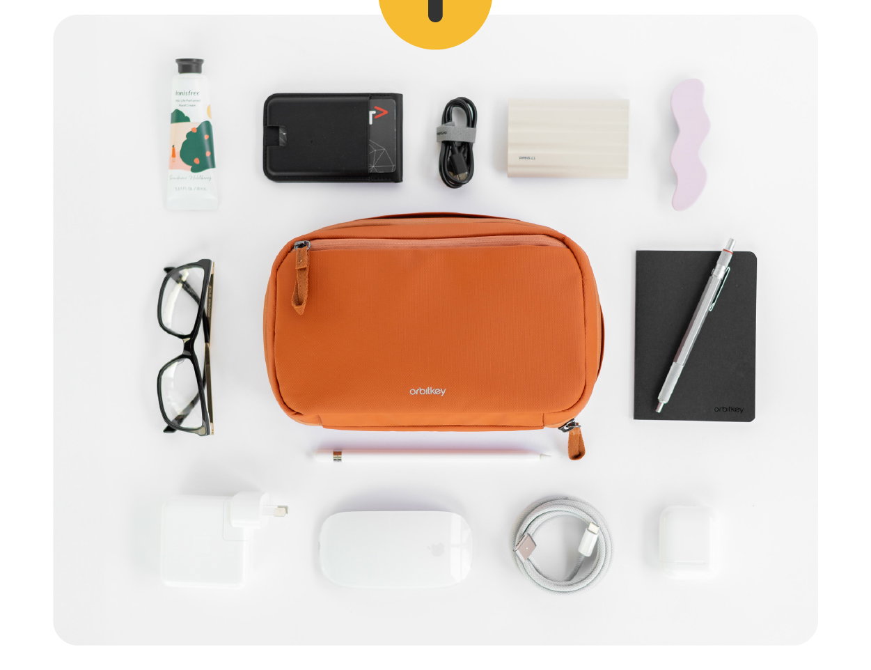 an image of a promotional ad for a travel wallet