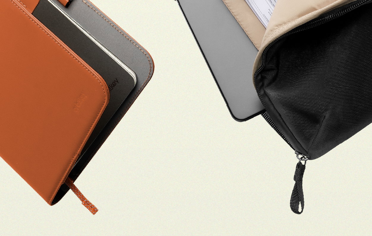 an image of a promotional ad for a travel wallet