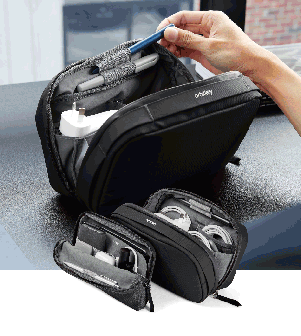 an image of a promotional ad for a travel wallet