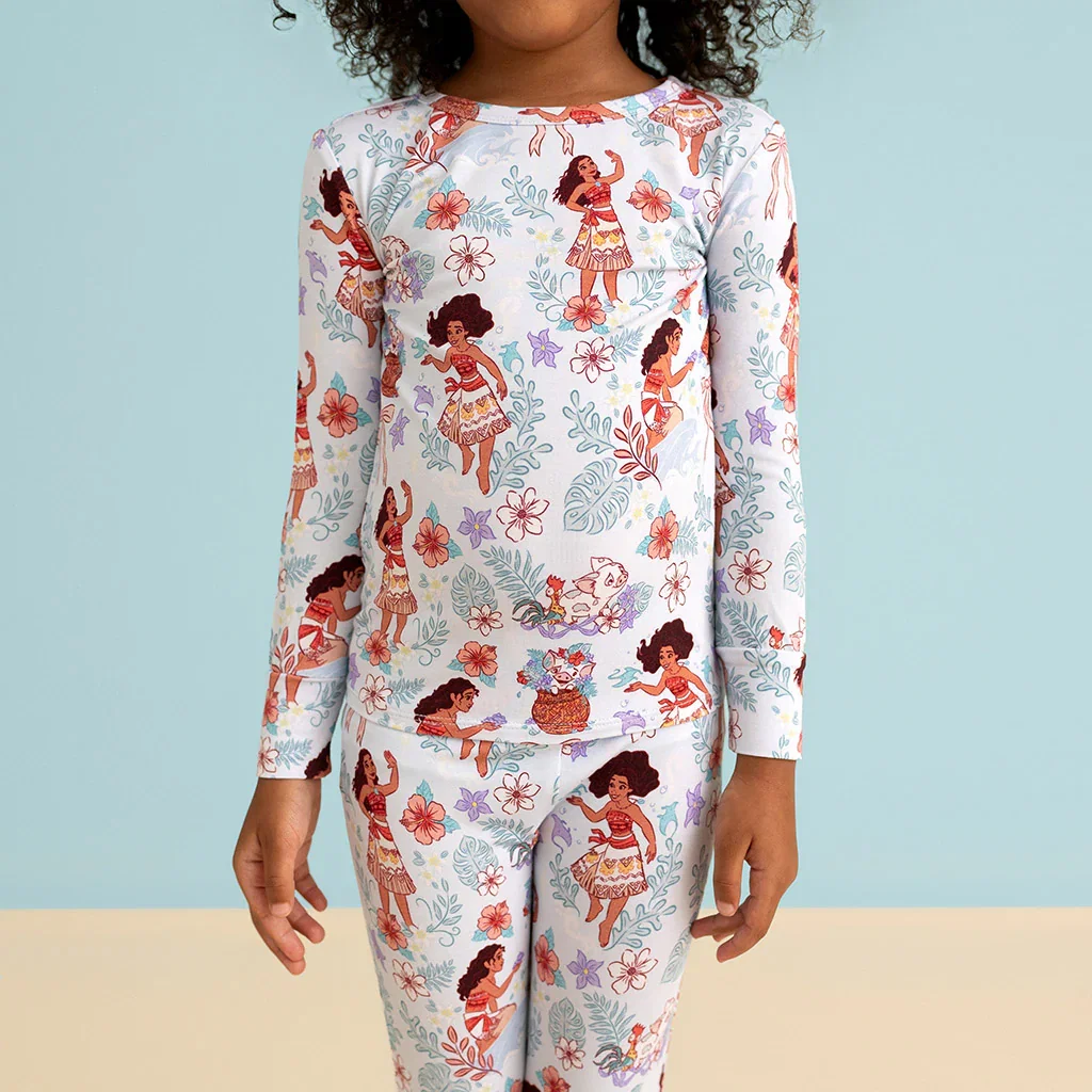 Image of Disney Moana & Pua Classic Pajama Set