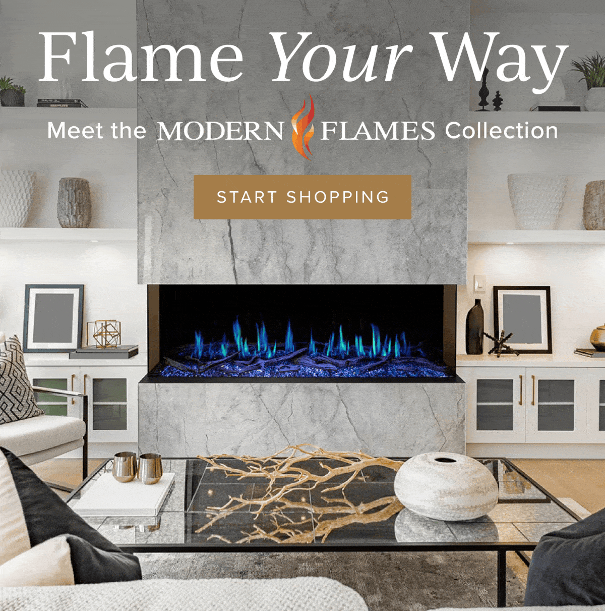 Meet the Modern Flames Collection