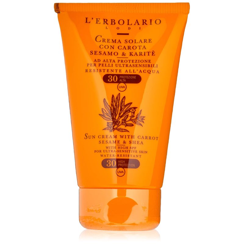 L'Erbolario SPF 30 Botanical Sunscreen 125ml