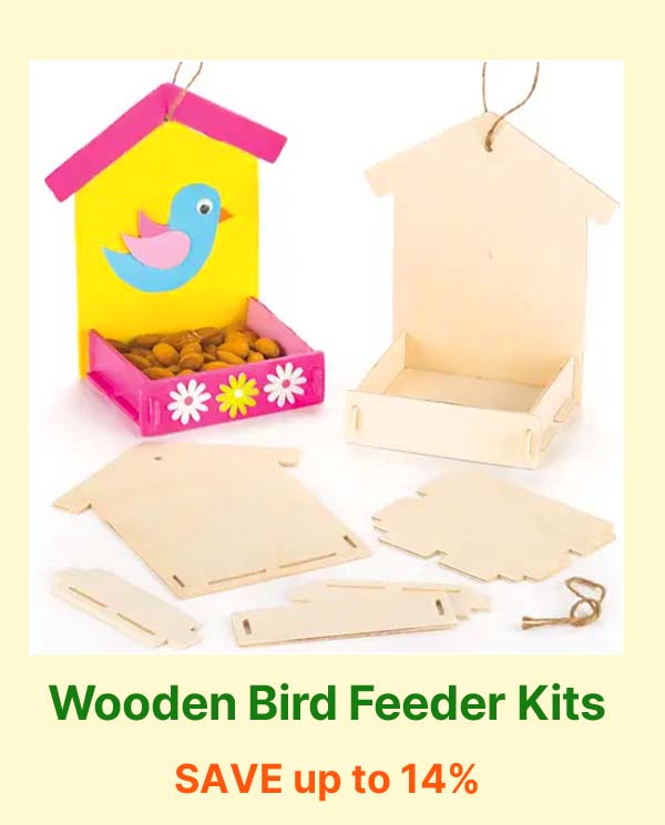 Wooden Bird Feeder Kits