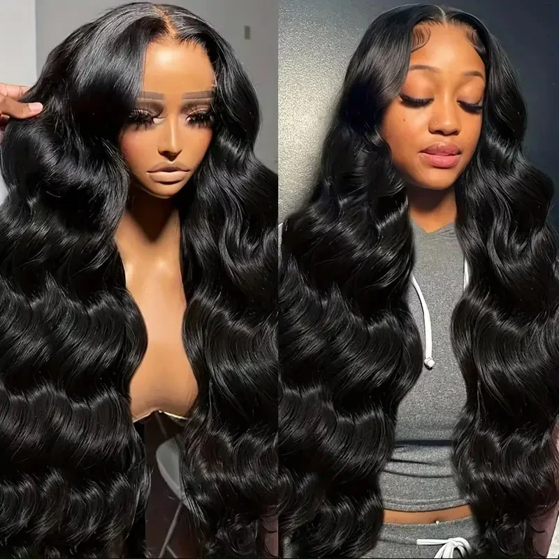 [30'' = $165.99 - No Code Needed] 13x6 Body Wave HD Lace Front Virgin Human Hair Wig 180% Density