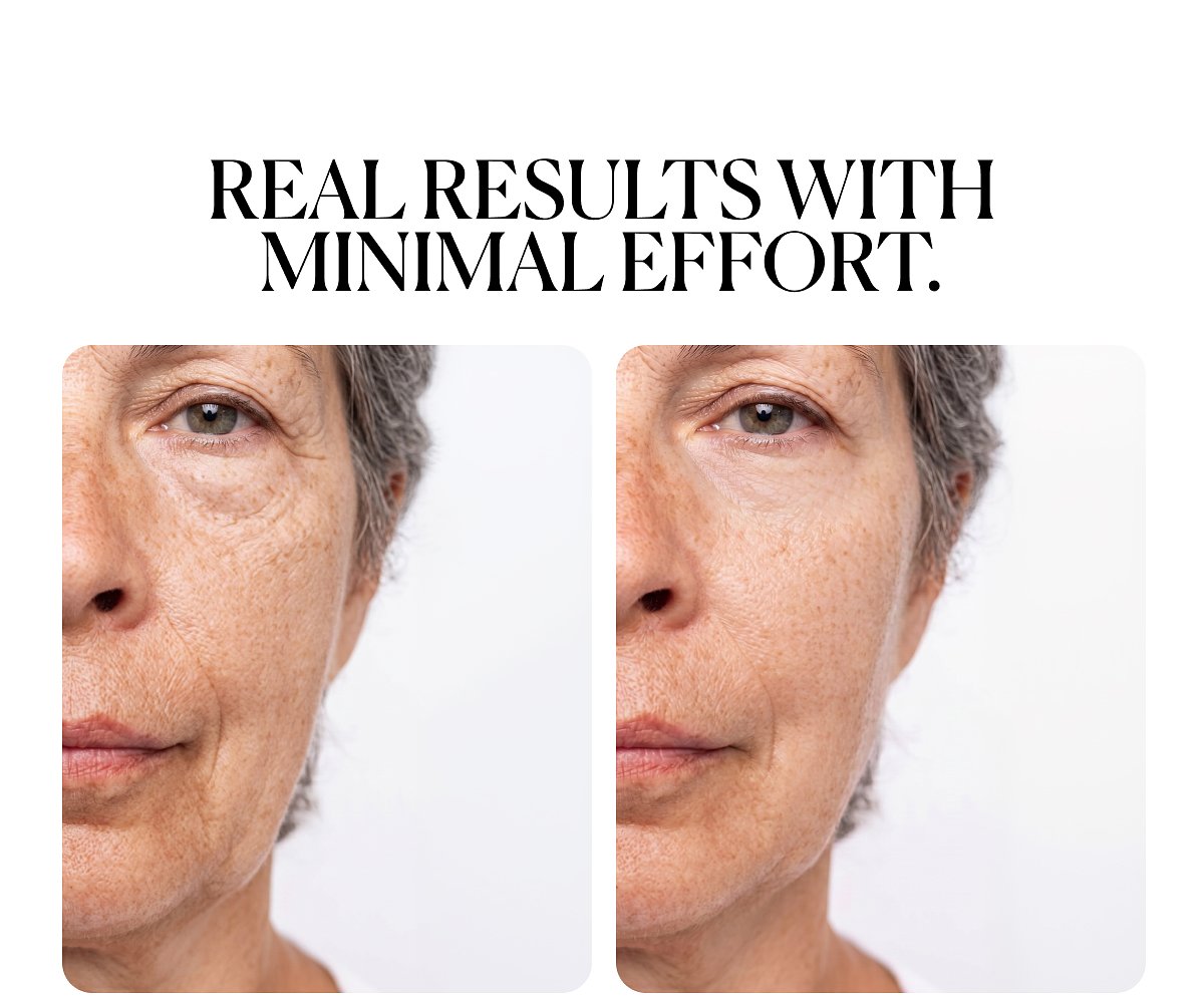 Real results with minimal effort.