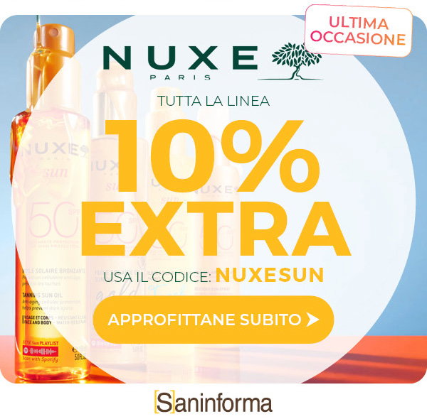 Codice NUXESUN: -10% Extra sui prodotti Nuxe