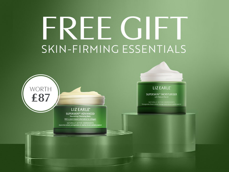 FREE GIFT. SKIN-FIRMING ESSENTIALS.