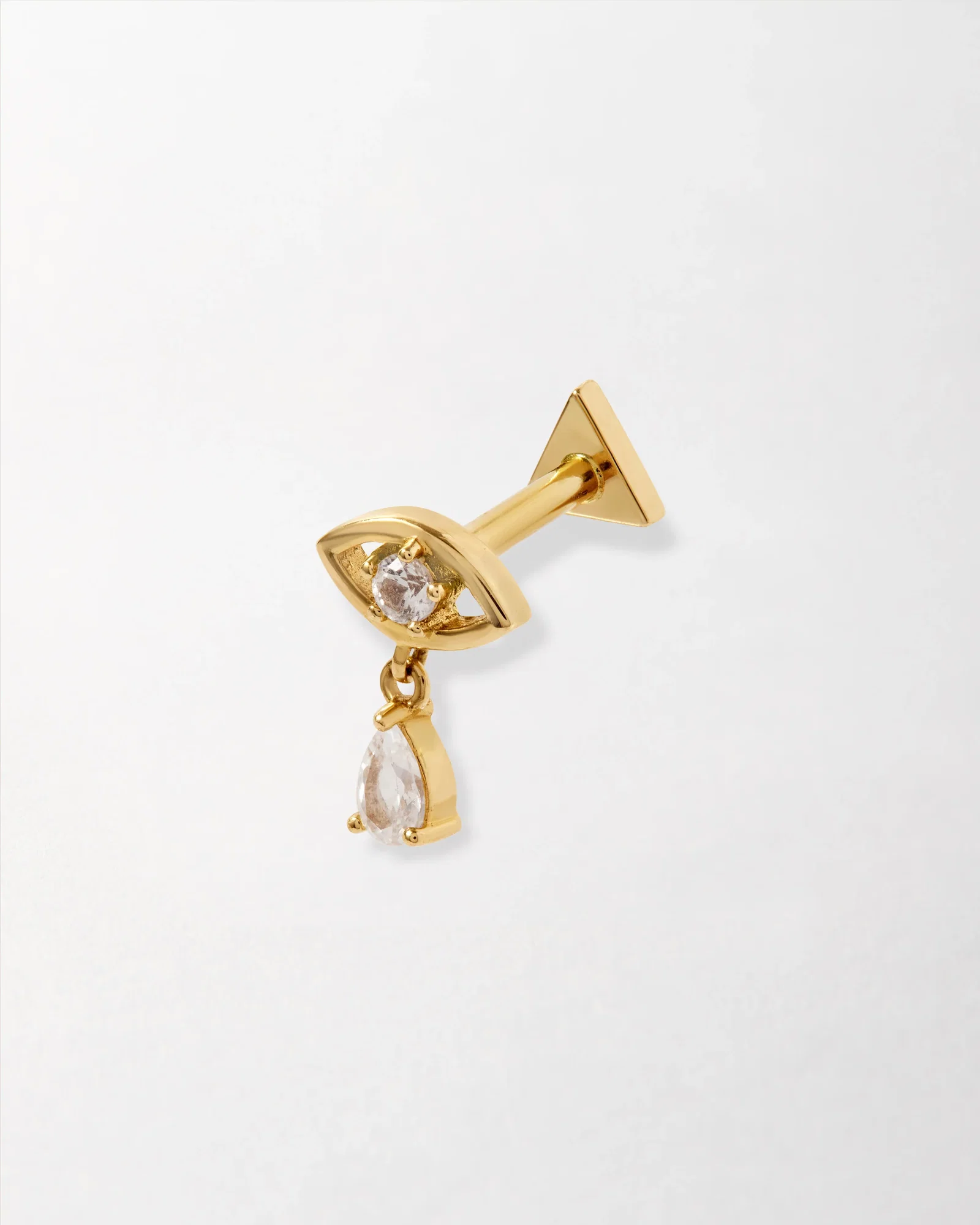 Image of Evil Eye Piercing Earring