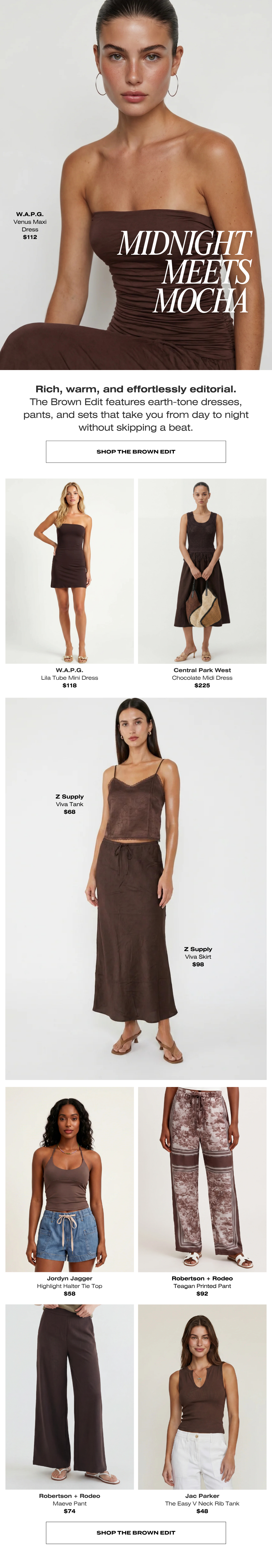 Shop The Brown Edit