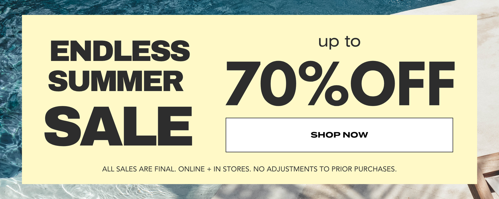 Endless Summer Sale