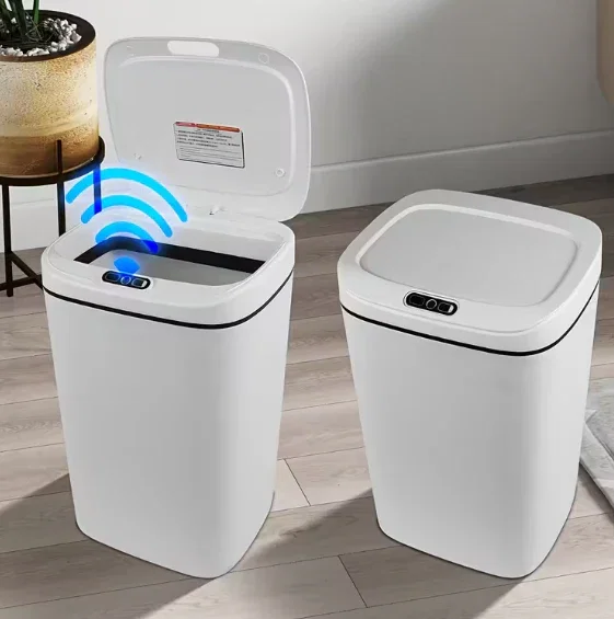 Image of Smart Hands-Free Trash Can – 12L & 17L, Motion Sensor