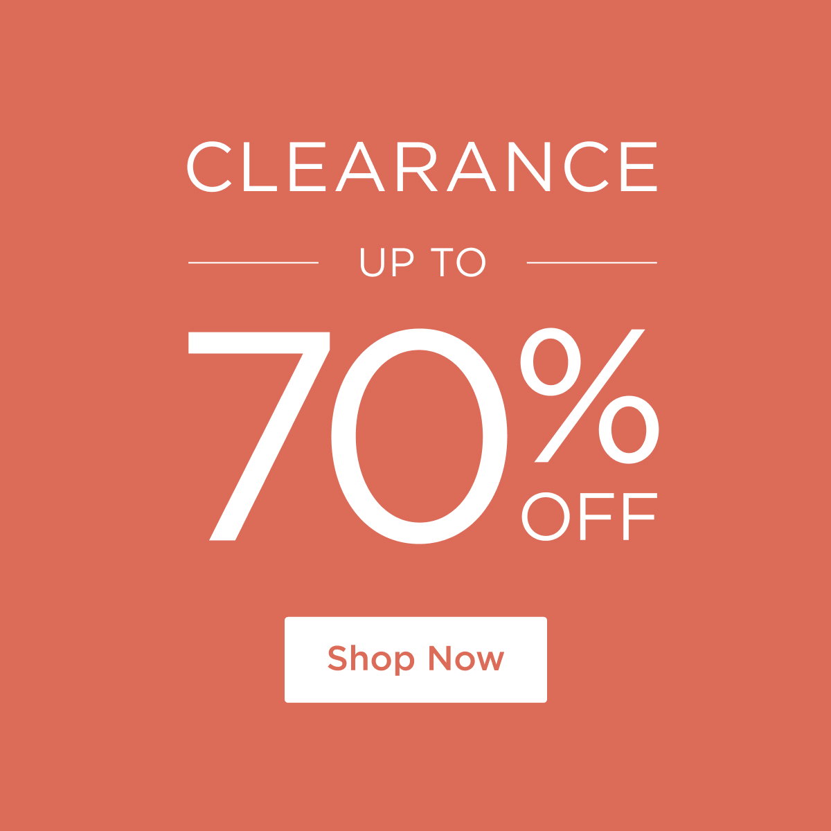 Clearance Up to 70% off - Shop Now