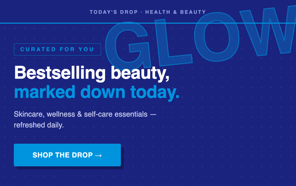 Health & Beauty deals hero