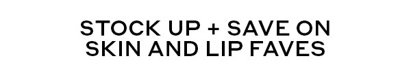Hero Message to stock up and save