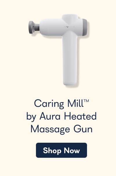 Caring Mill by Aura Heated Massage Gun