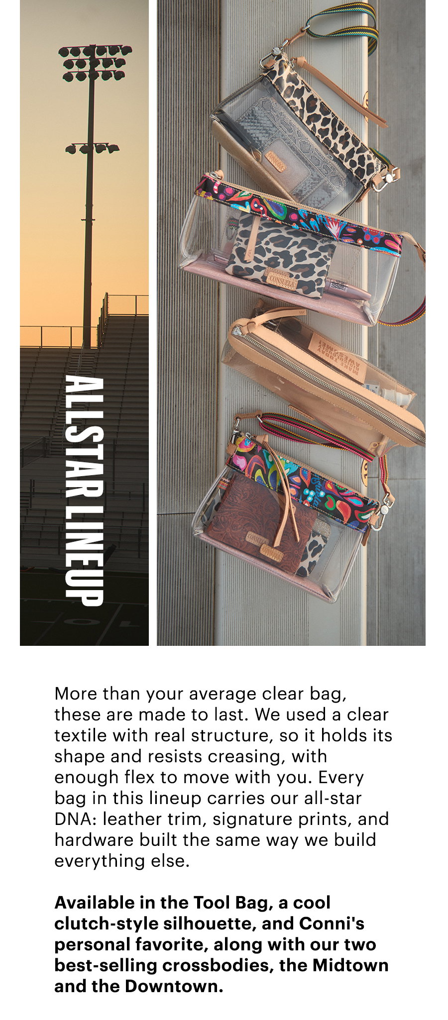Clear Bags have arrived!
