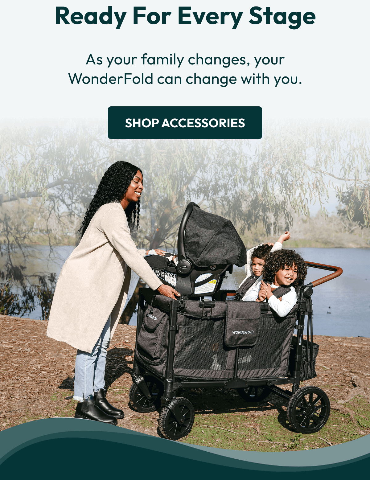 Ready for Every Stage | As your family changes, your WonderFold can change with you. |  Shop Accessories