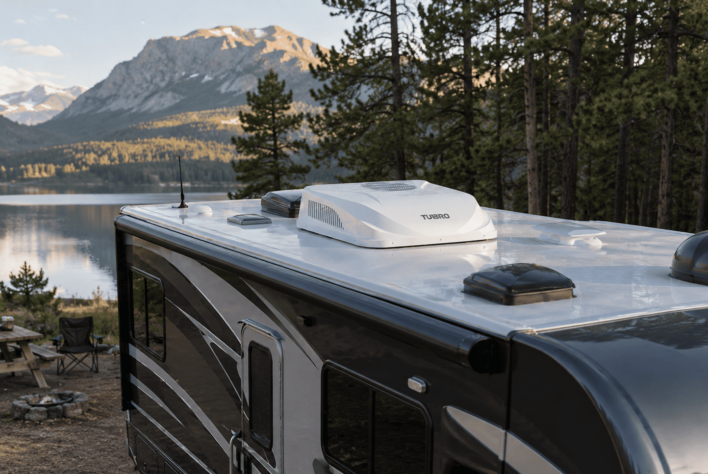 Greenland 12,000 BTU 12V DC Inverter Rooftop RV Air Conditioner