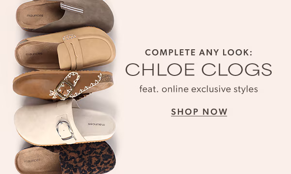 Complete any look: Chloe clogs. Feat. online exclusive styles. Shop now.