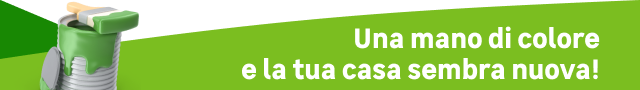 Una mano di colore e la tua nuova casa sembra nuova!