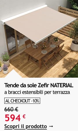 Tende da sole Zefir NATERIAL 594 €