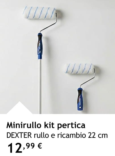 Minirullo kit pertica 12,99 €