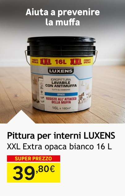 SUPER PREZZO. Pittura per interni LUXENS 39,80 €