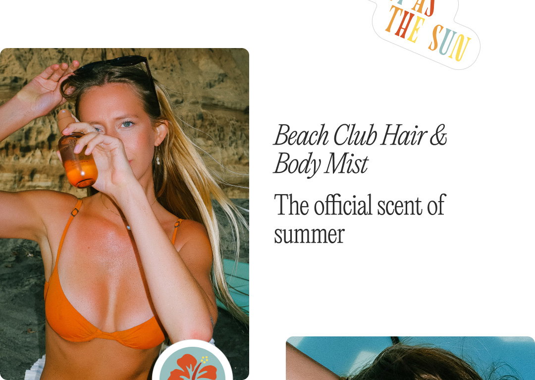 Shop Beach Club Hair and Body Mist