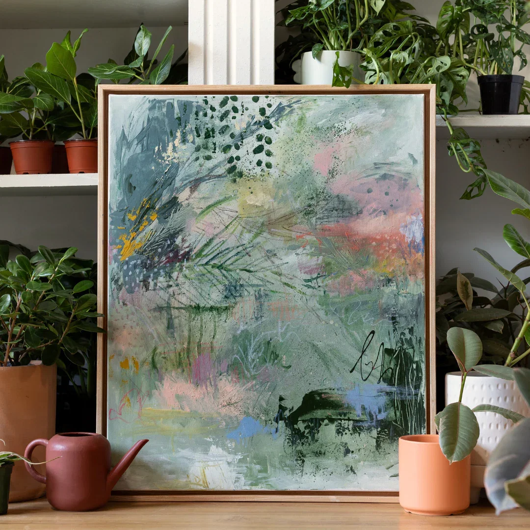 Image of Plant Shop Canvas Wall Art
